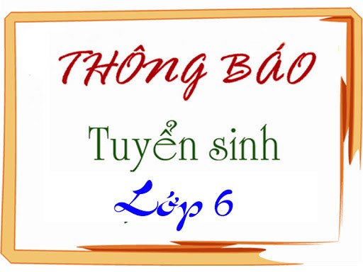 Trường THCS Phú Thị thông báo tuyển sinh lớp 6, năm học 2020-2021